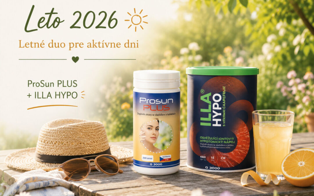 Letné duo pre aktívne dni: ProSun PLUS a ILLA HYPO