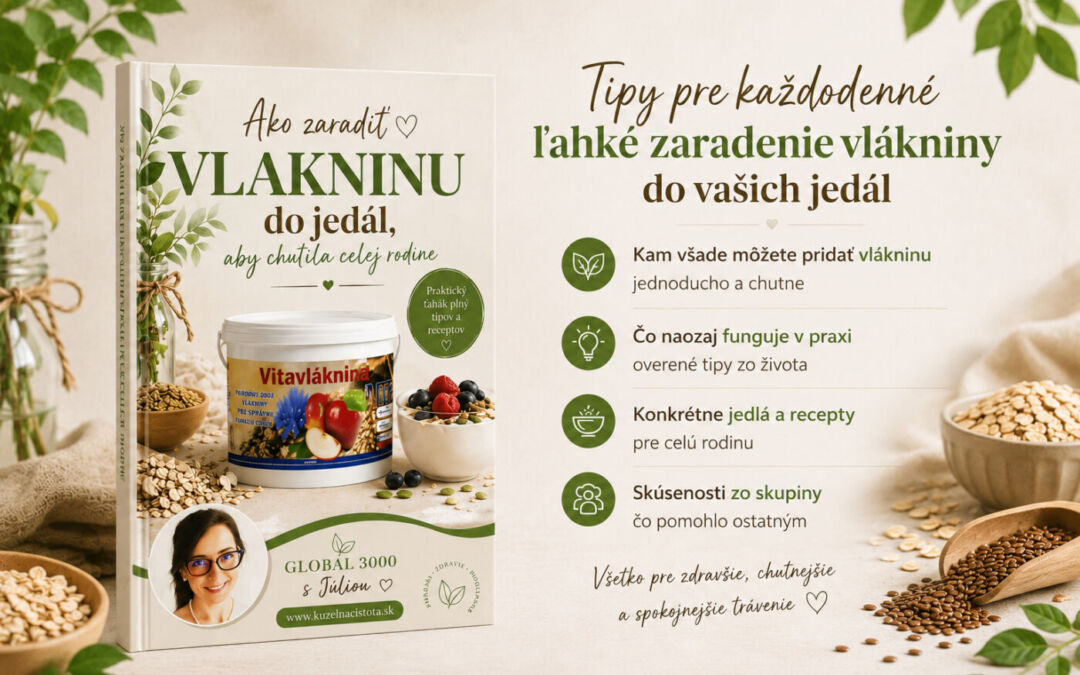 Ako zaradiť vlákninu do jedál, aby chutila celej rodine